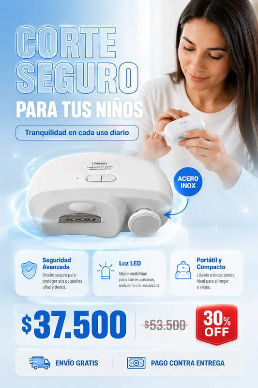 Corta Unas Electrico Recargable